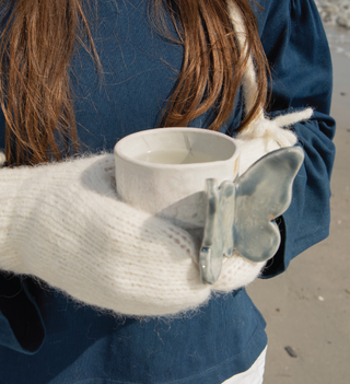 Embossed Butterfly Cup