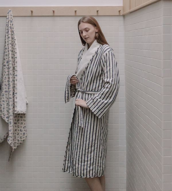 Ritual Robe - Sunday Stripe